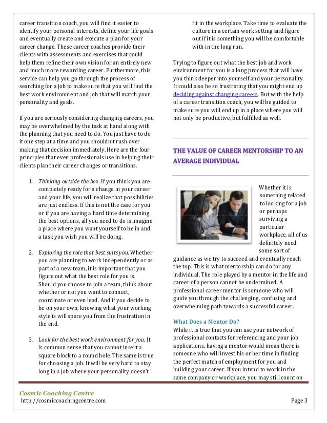 resume and career services