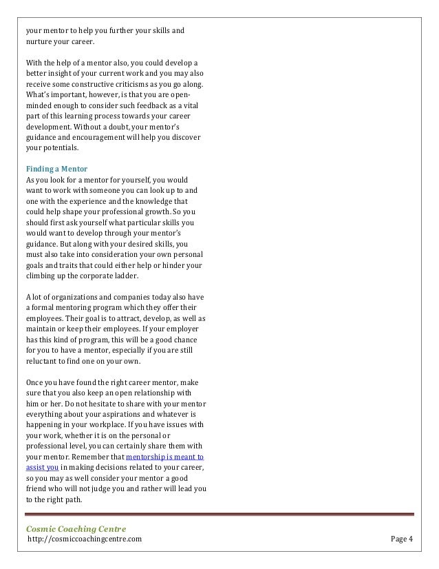 resume and career services