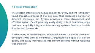 Reasons To Consider Python For Your Healthcare Applications.pdf