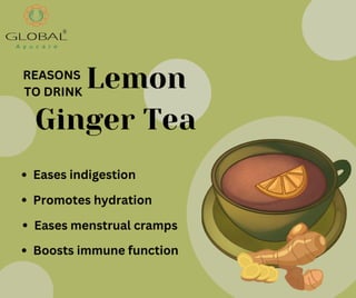 REASONS TO DRINK lemon tea