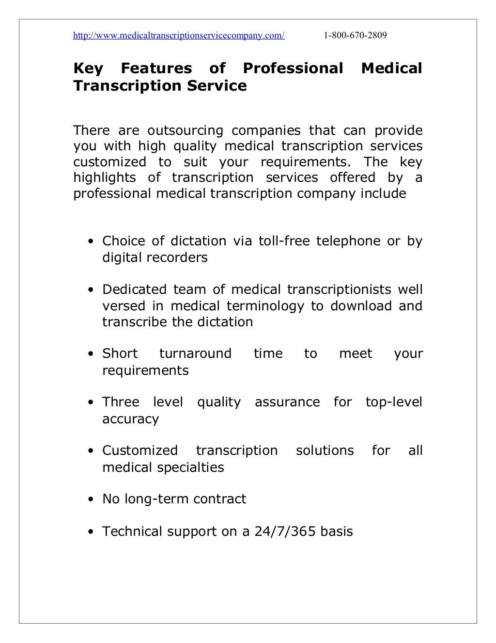 Reasons to Hire a Professional Medical Transcription Company