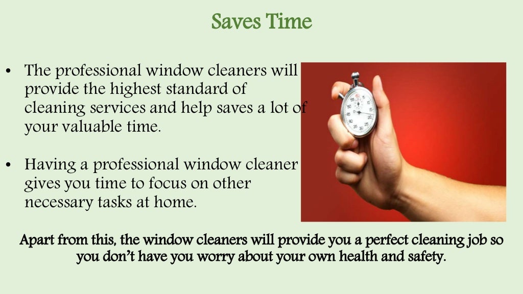Reasons to hire professional window cleaning services in
