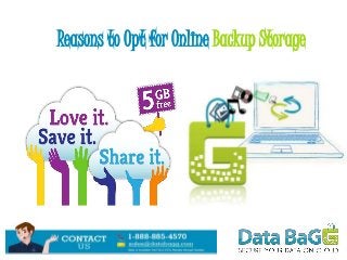 Reasons to Opt for Online Backup Storage
 