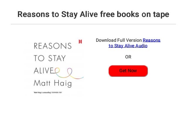 Reasons to stay alive - vershop