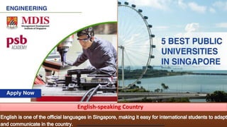 Reasons To Study In Singapore | PDF