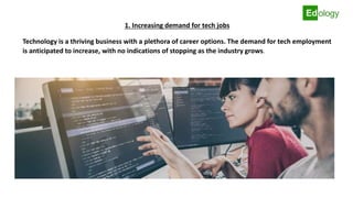 7 reasons why you should work in the technology industry | PPTX