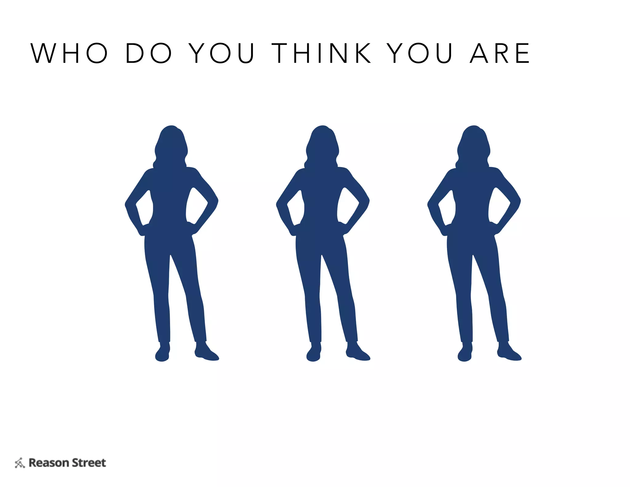 W H O D O Y O U T H I N K Y O U A R E
 