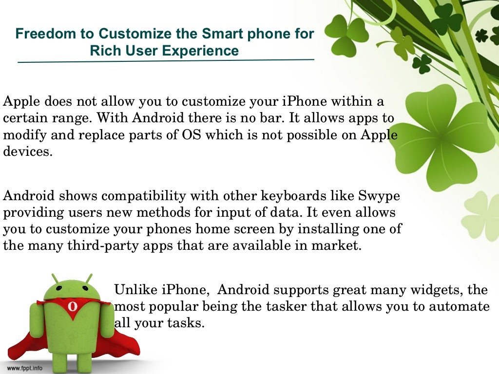 Reasons why application developers prefer android over i phone