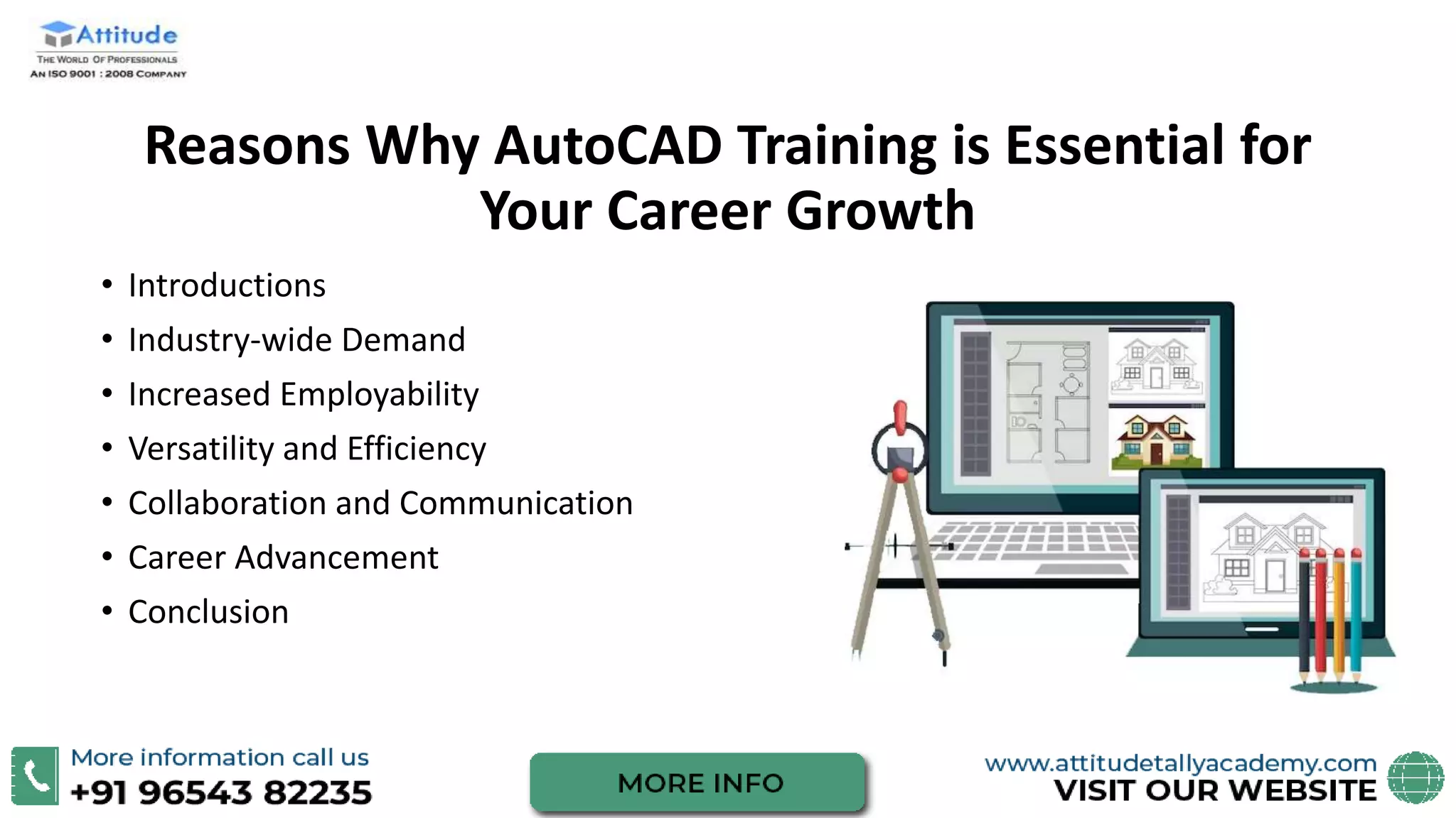 Reasons Why AutoCAD Training is Essential for Your Carrer Growth | PPTX