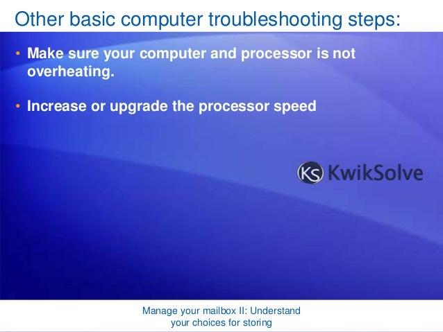 Does your computer fail to function properly 