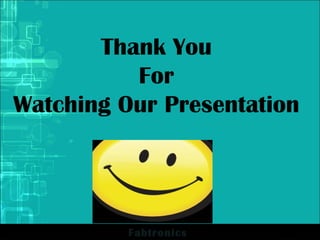 Reasons Why Fabtronics Is Different