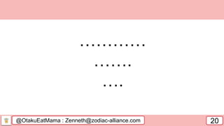 @OtakuEatMama : Zenneth@zodiac-alliance.com 20
…………
…….
….
 