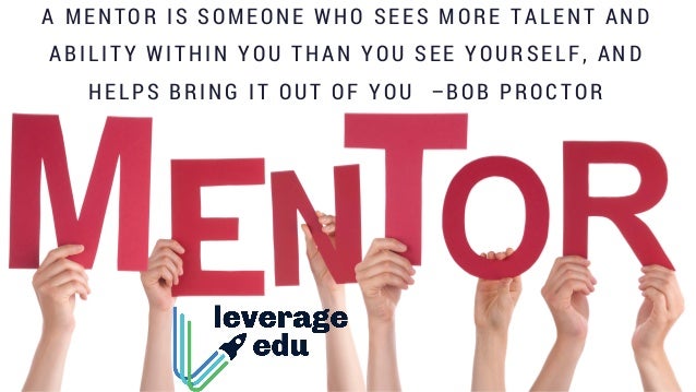 Reasons Why We Need A Mentor Reasons Why We Need A Mentor