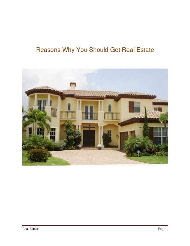What Real Estate Means