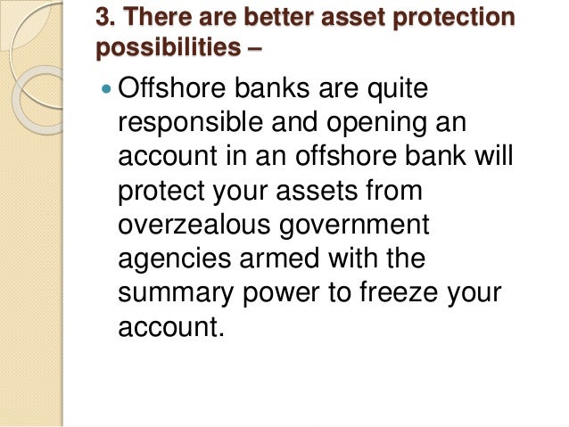 Reasons Why You Should Start An Offshore Bank Account