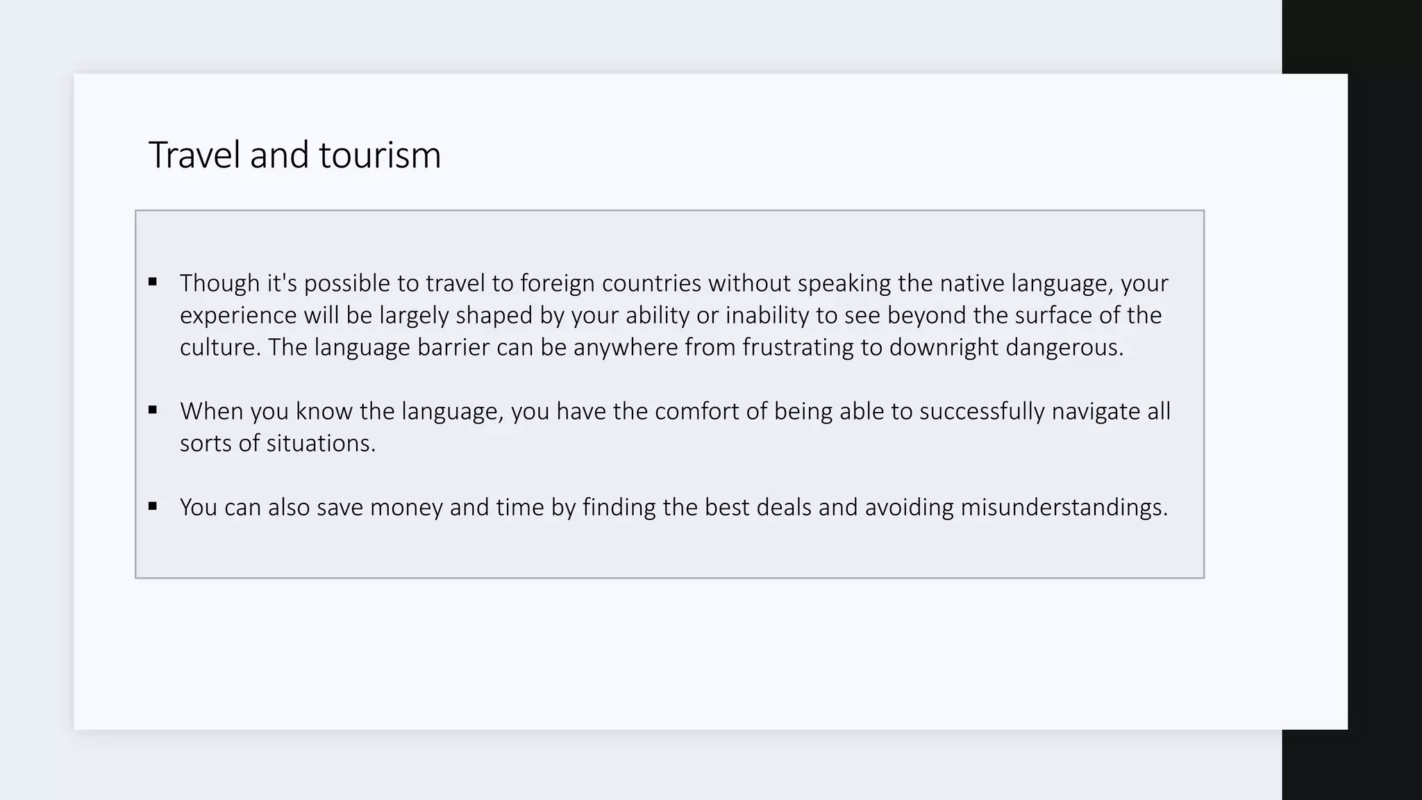 Reason to learn a foreign languages.pptx