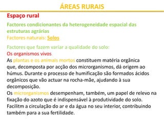 Áreas Rurais - Parte I
