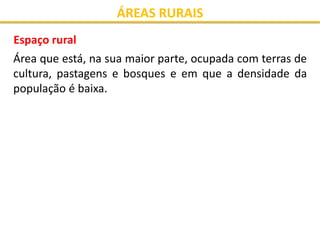Áreas Rurais - Parte I