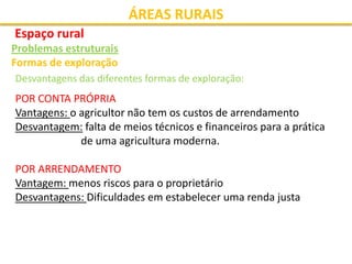 Áreas Rurais - Parte I