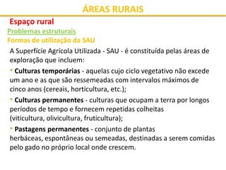Áreas Rurais - Parte I