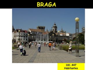 BRAGA 181.447 Habitantes 