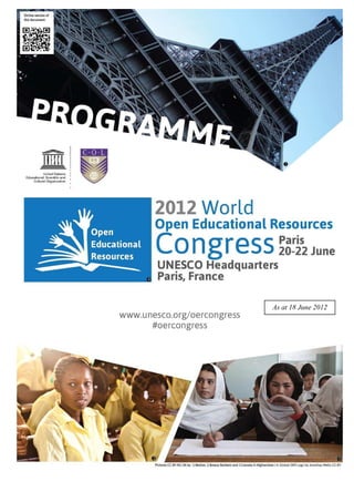 Programação Congresso Mundial REA
