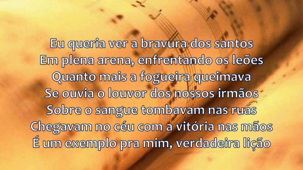 O Meu Deus Reaviva Tua Igreja De Novo Letra