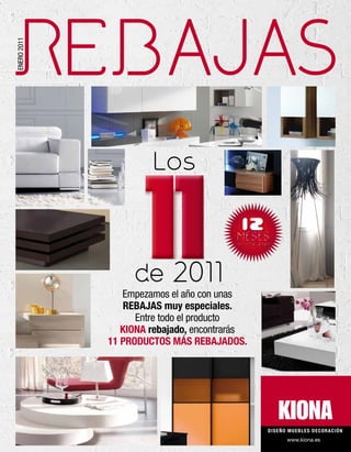 KIONA. Catálogo Rebajas 2011