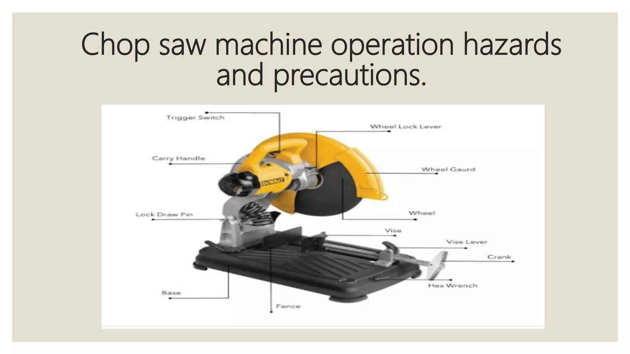 Rebar cutting hazards PPT