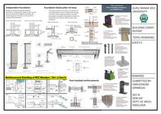Rebar Assemblying Process.pdf REBARRING REPRORT A1 SIZE (BUILDING CONSTRUCTION) | PDF