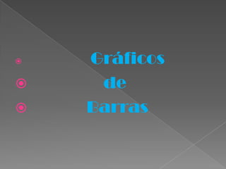 Gráficos                 de             Barras