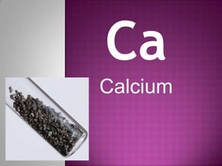 Ca
Calcium
 