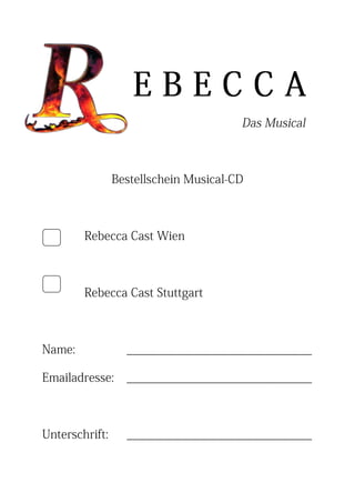 Rebecca cast