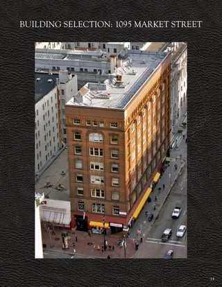 14
BUILDING SELECTION: 1095 MARKET STREET
 