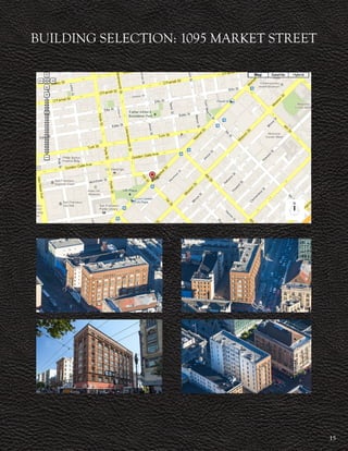 15
BUILDING SELECTION: 1095 MARKET STREET
 