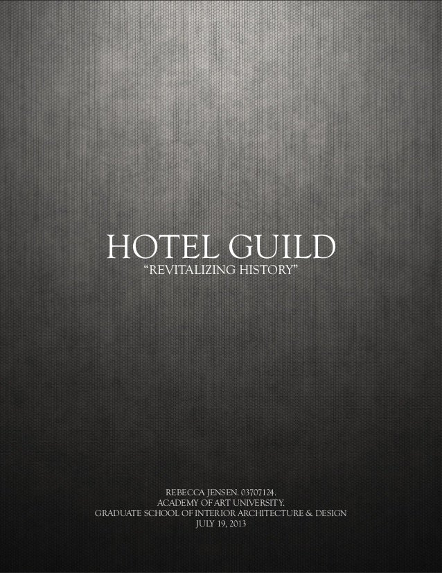 Dissertation hotel design