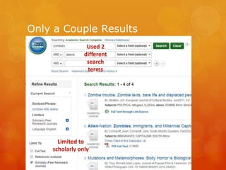 Only a Couple Results
 