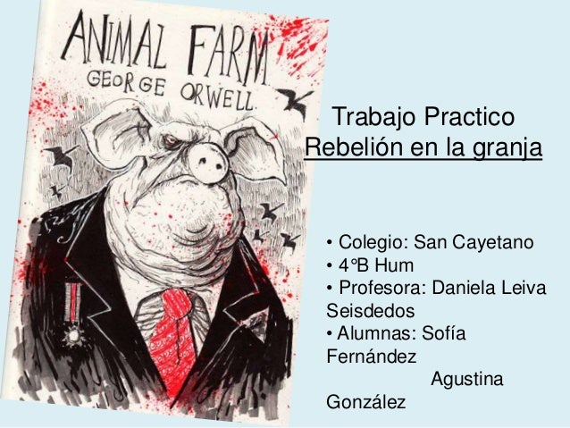 George Orwell Rebelion En La Granja Personajes