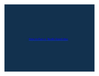 How	to	Ruin	a		Really	Good	Idea	
 