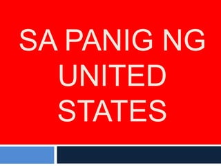 SA PANIG NG
  UNITED
  STATES
 
