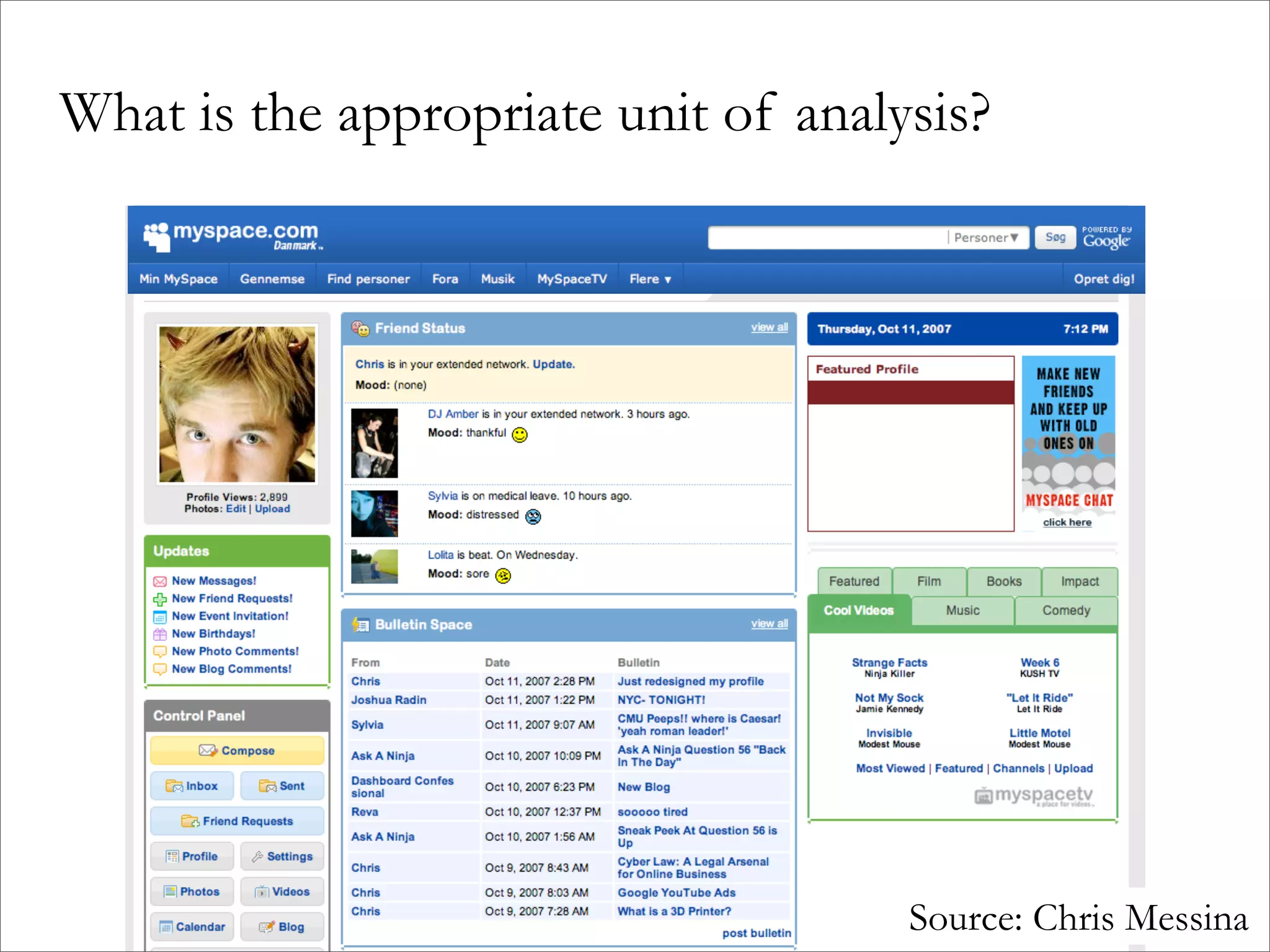 Distributed Cognition and The Social Web