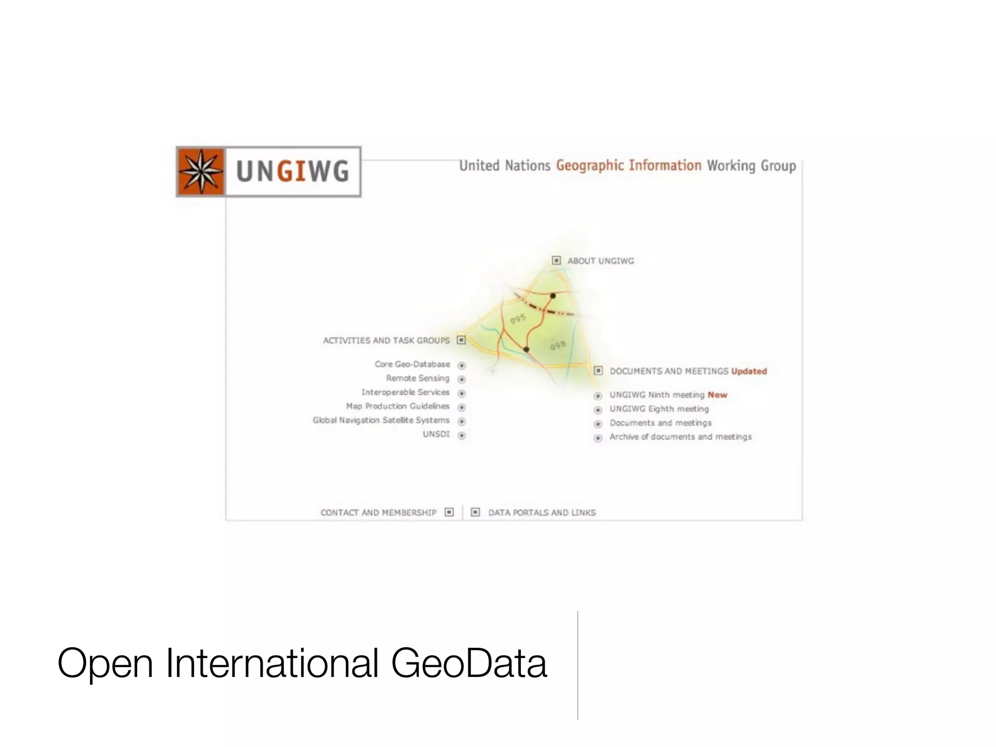 Open International GeoData
 
