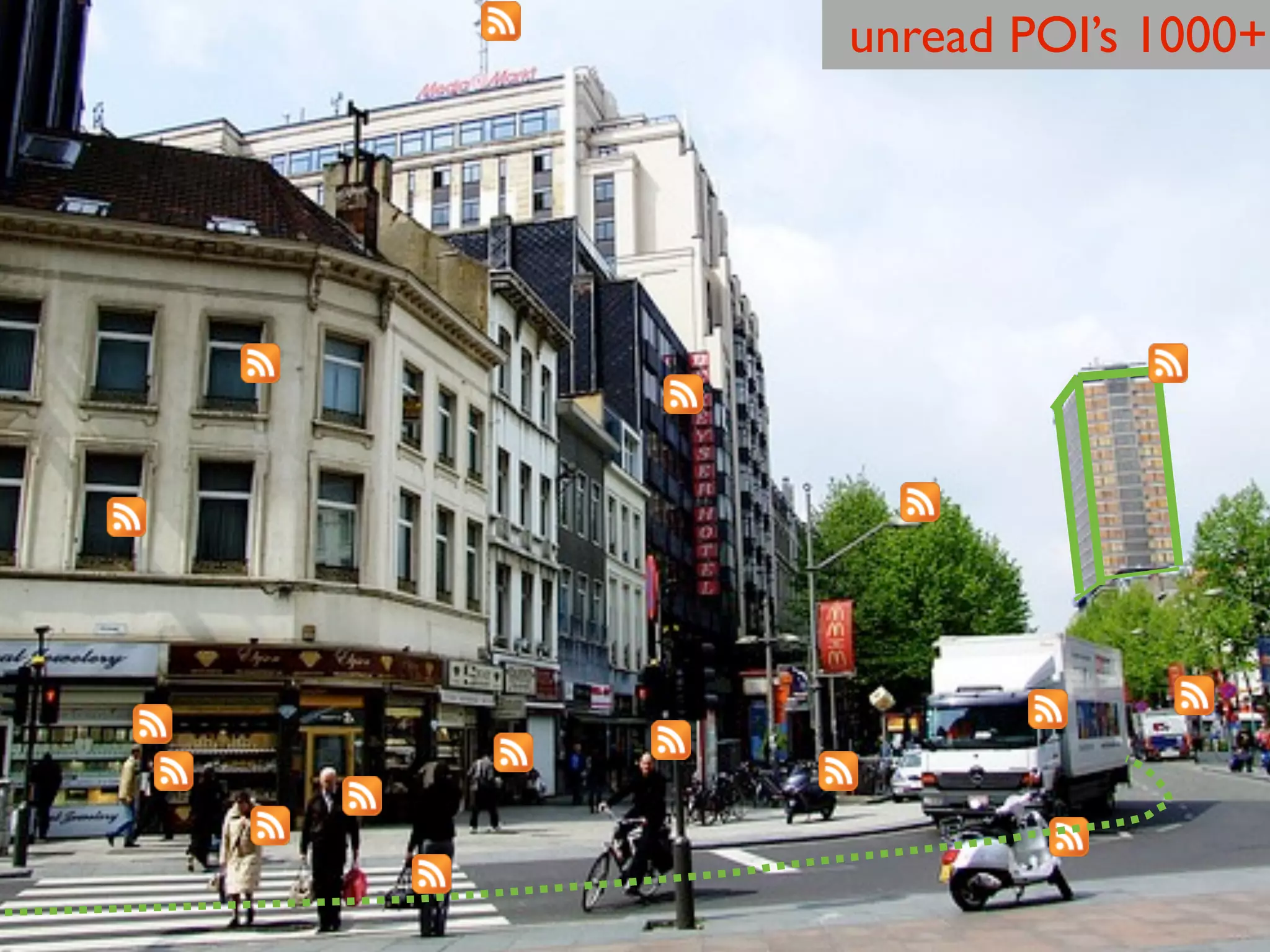 unread POI’s 1000+
 