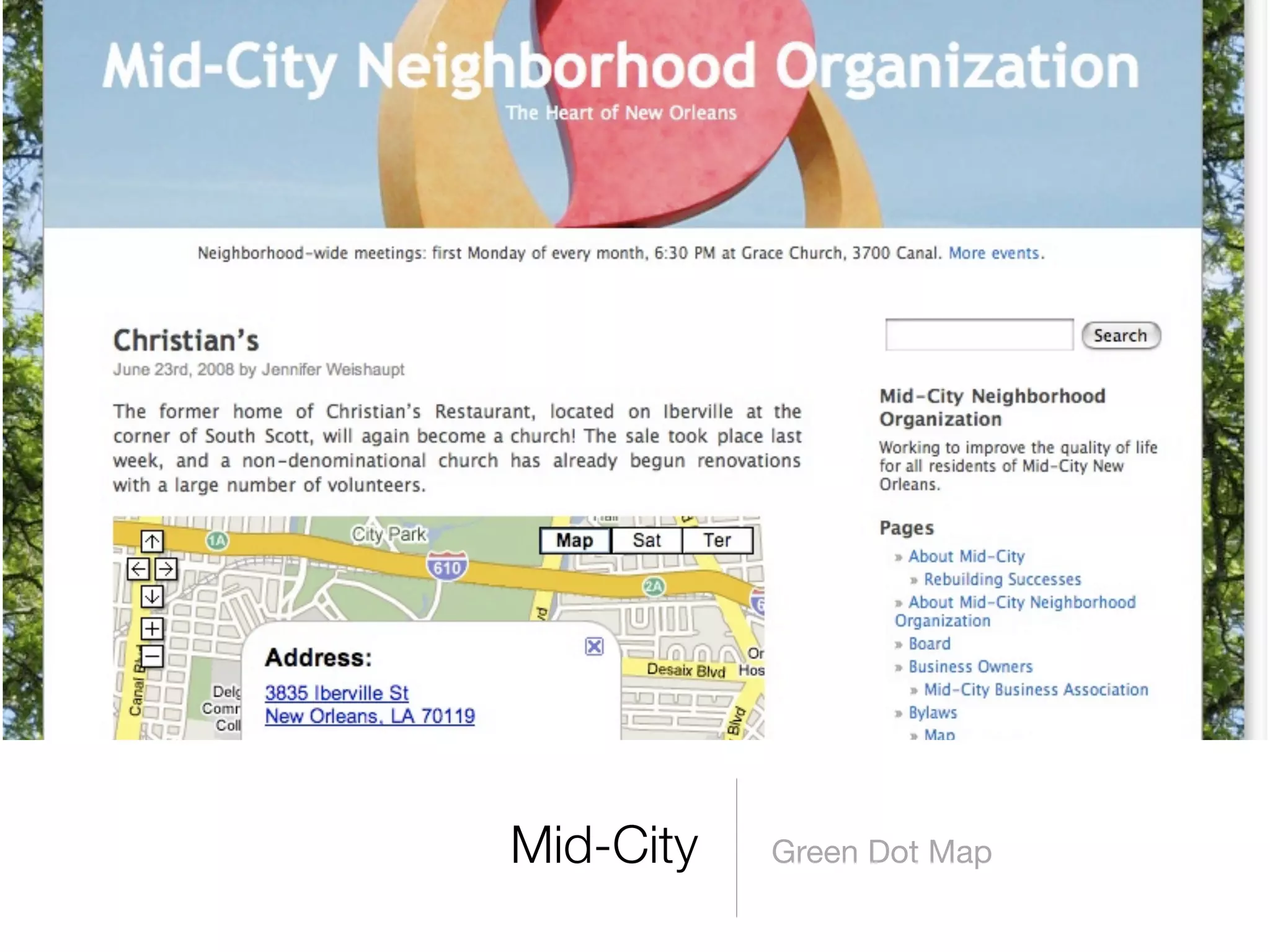 Mid-City   Green Dot Map
 