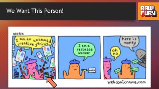 We Want This Person!
 