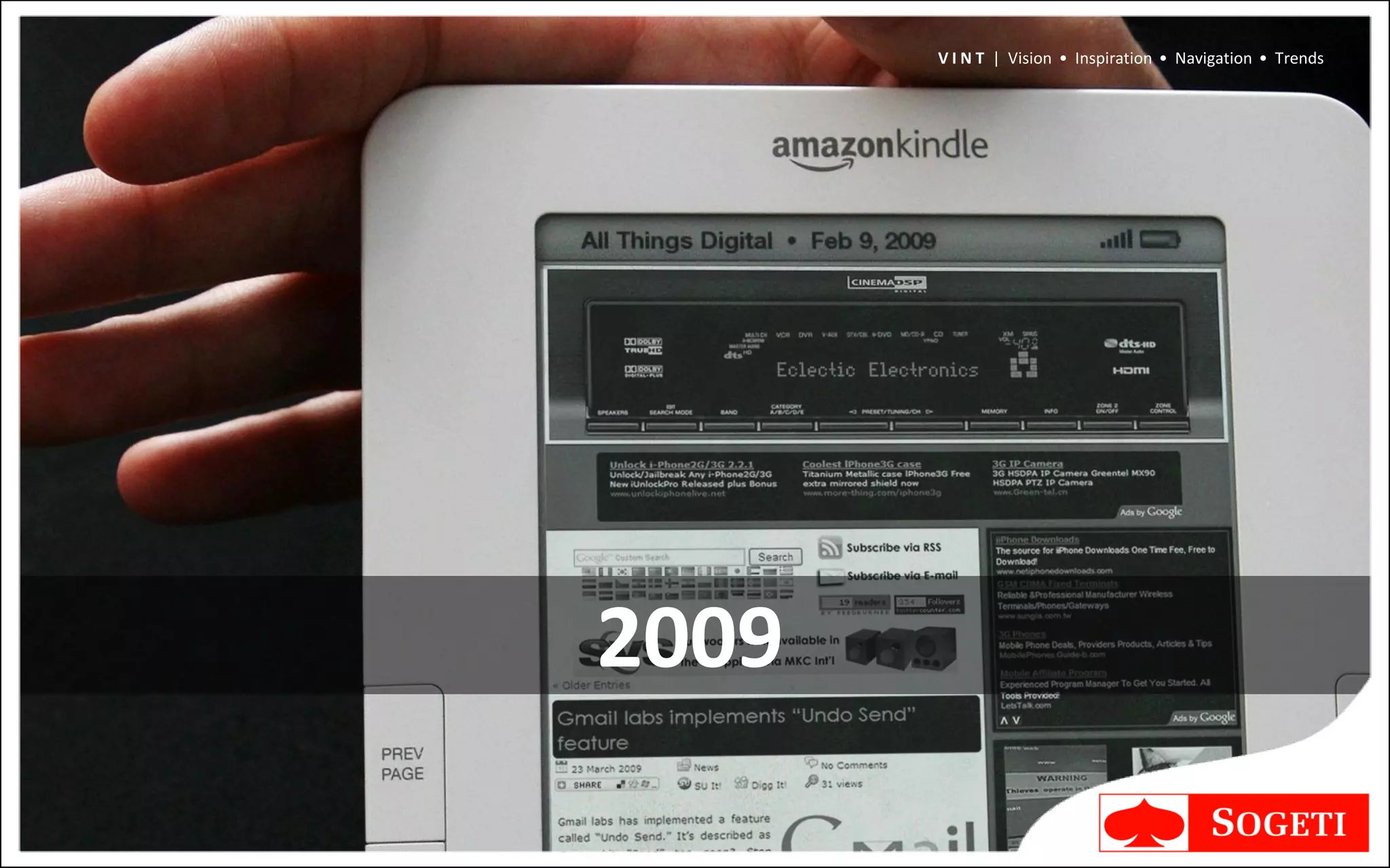 V I N T | Vision • Inspiration • Navigation • Trends




2009
 