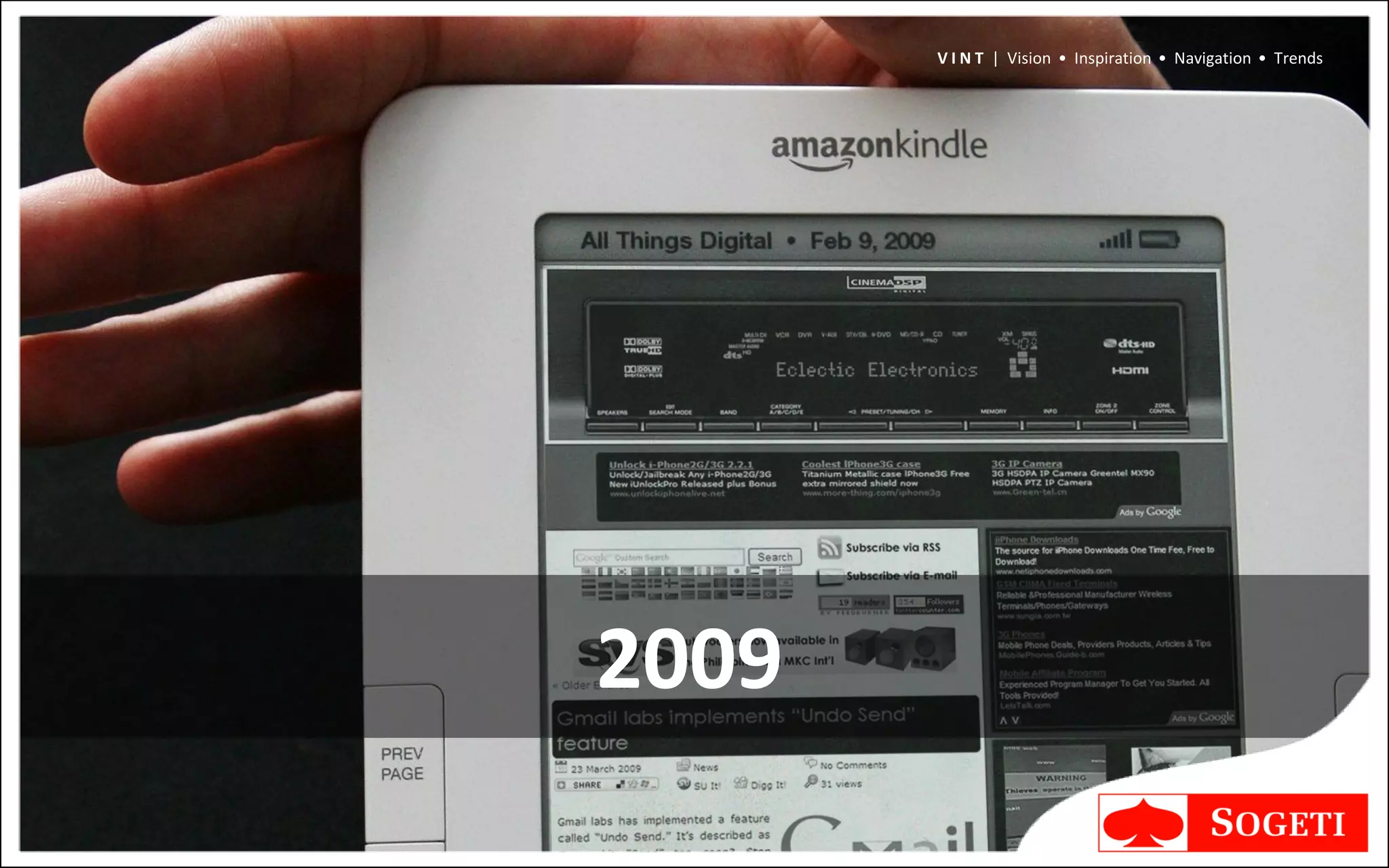 V I N T | Vision • Inspiration • Navigation • Trends




2009
 