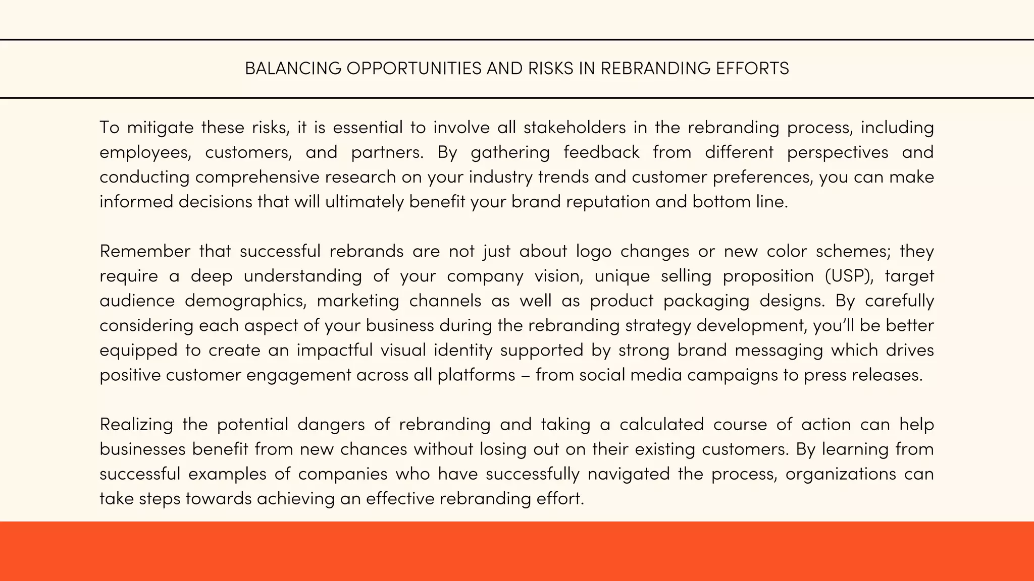 Rebrand Success: Strategies for Effective Rebranding Process | PDF