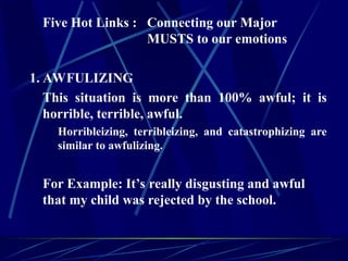 rational emotive behavior therapylecture.ppt