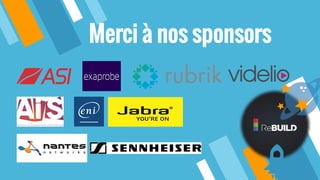 Merci à nos sponsors
 